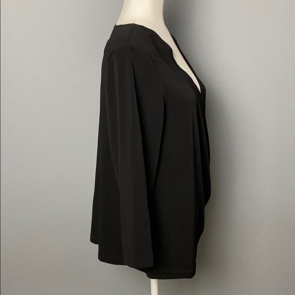 R&M Richards Vintage Black Blouse - Picture 4 of 7